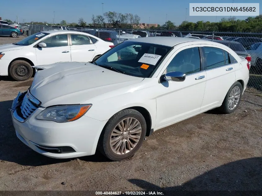 2013 Chrysler 200 Limited VIN: 1C3CCBCG1DN645682 Lot: 40484627