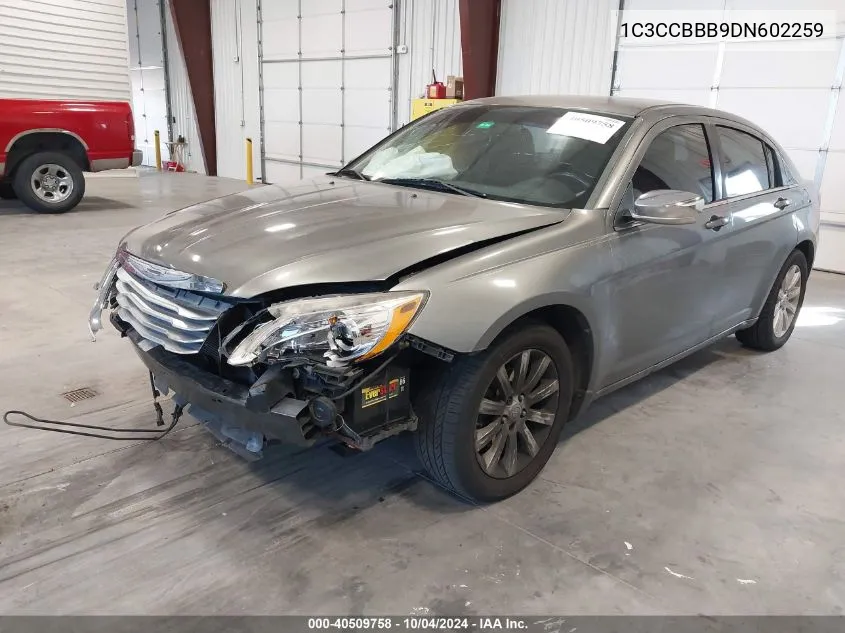 1C3CCBBB9DN602259 2013 Chrysler 200 Touring