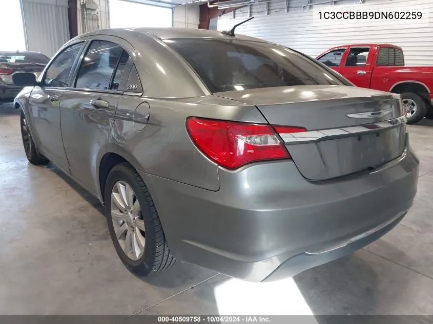 1C3CCBBB9DN602259 2013 Chrysler 200 Touring