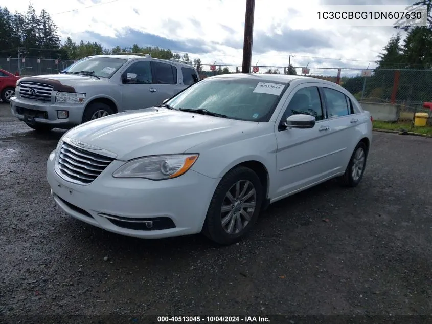 2013 Chrysler 200 Limited VIN: 1C3CCBCG1DN607630 Lot: 40513045