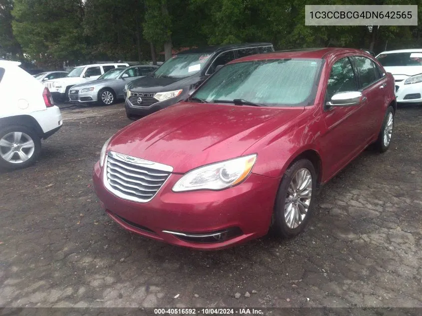 2013 Chrysler 200 Limited VIN: 1C3CCBCG4DN642565 Lot: 40516592