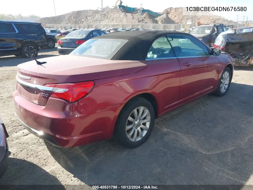 1C3BCBEG4DN676580 2013 Chrysler 200 Touring