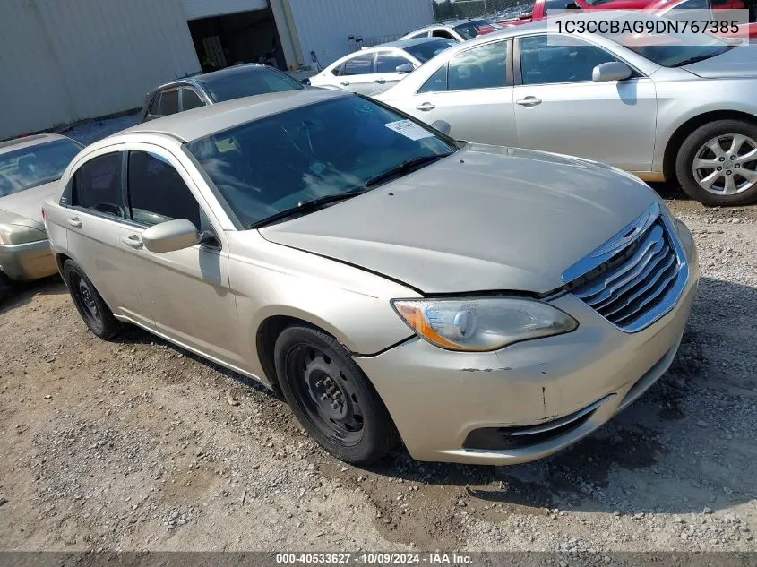 2013 Chrysler 200 Lx VIN: 1C3CCBAG9DN767385 Lot: 40533627