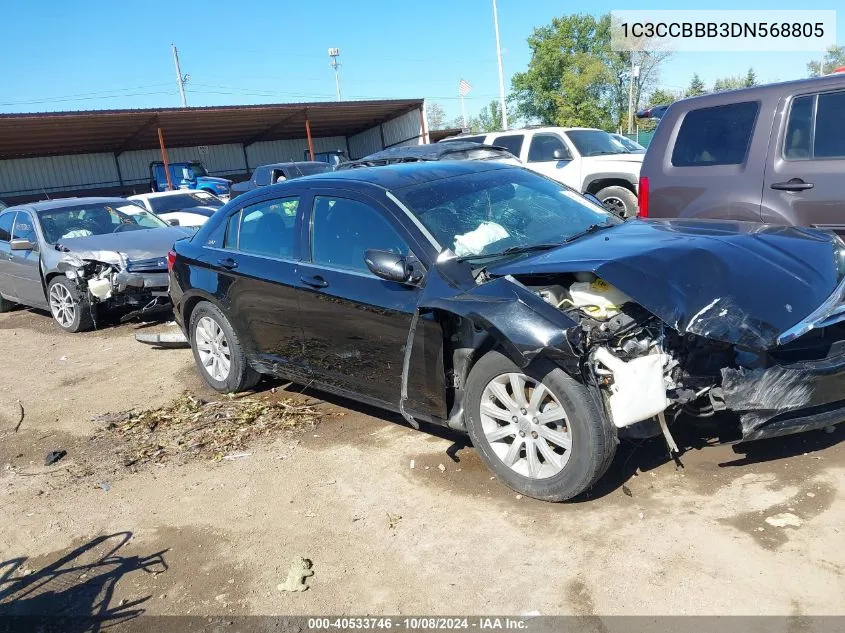 2013 Chrysler 200 Touring VIN: 1C3CCBBB3DN568805 Lot: 40533746