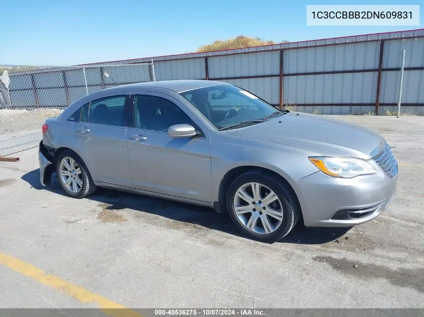 2013 Chrysler 200 Touring VIN: 1C3CCBBB2DN609831 Lot: 40536275