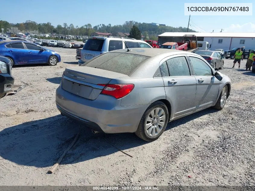 1C3CCBAG9DN767483 2013 Chrysler 200 Lx