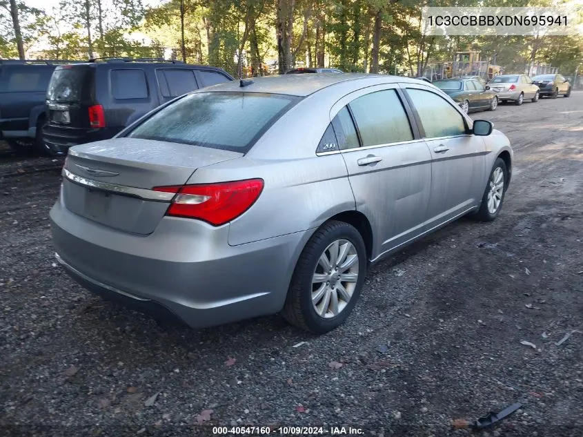 1C3CCBBBXDN695941 2013 Chrysler 200 Touring