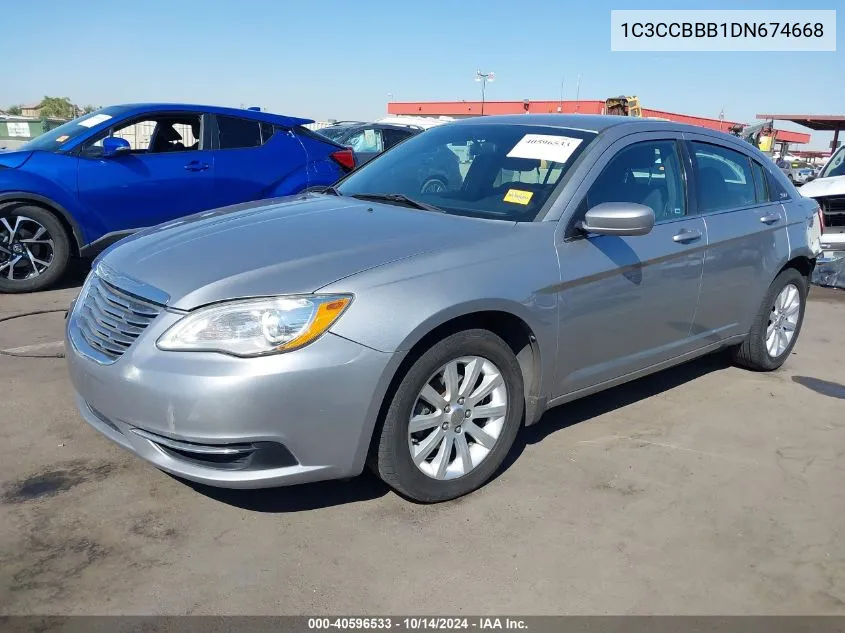 1C3CCBBB1DN674668 2013 Chrysler 200 Touring