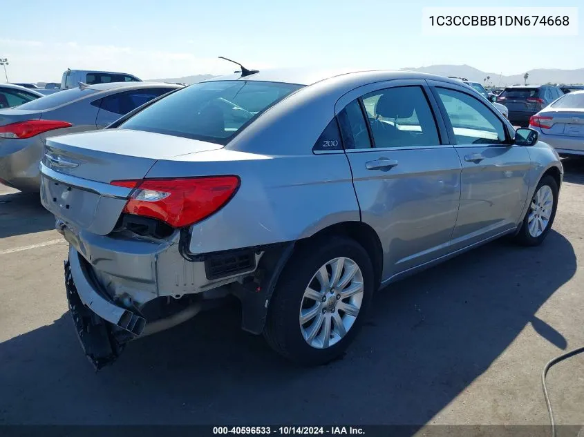 1C3CCBBB1DN674668 2013 Chrysler 200 Touring