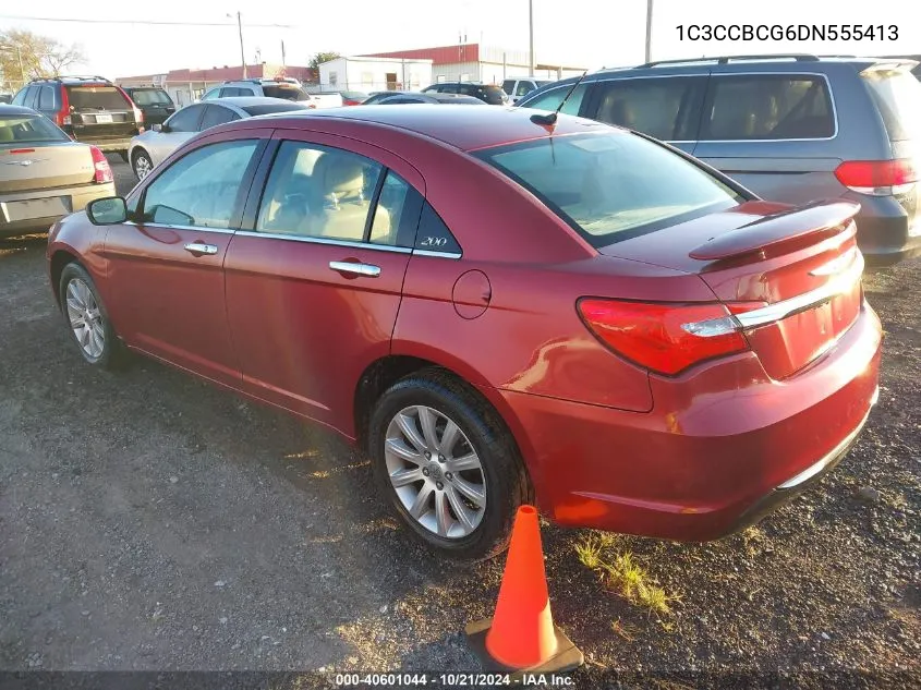 2013 Chrysler 200 Limited VIN: 1C3CCBCG6DN555413 Lot: 40601044