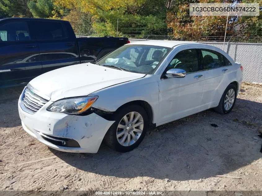 1C3CCBCG6DN574222 2013 Chrysler 200 Limited