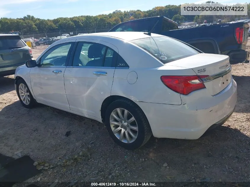 1C3CCBCG6DN574222 2013 Chrysler 200 Limited