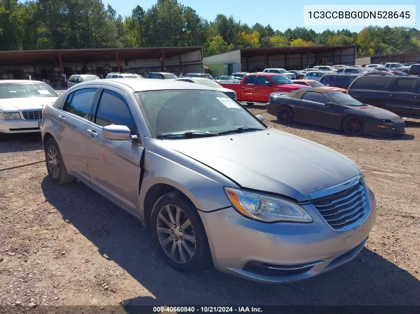 2013 Chrysler 200 Touring VIN: 1C3CCBBG0DN528645 Lot: 40660840