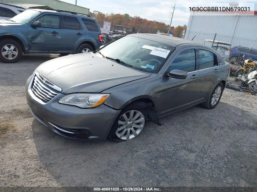 2013 Chrysler 200 Touring VIN: 1C3CCBBB1DN679031 Lot: 40681025