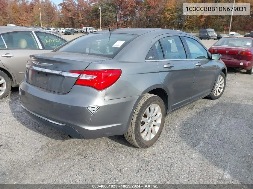 2013 Chrysler 200 Touring VIN: 1C3CCBBB1DN679031 Lot: 40681025