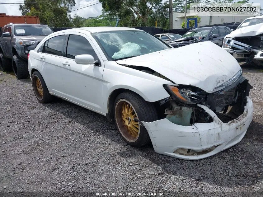 2013 Chrysler 200 Touring VIN: 1C3CCBBB7DN627502 Lot: 40708334