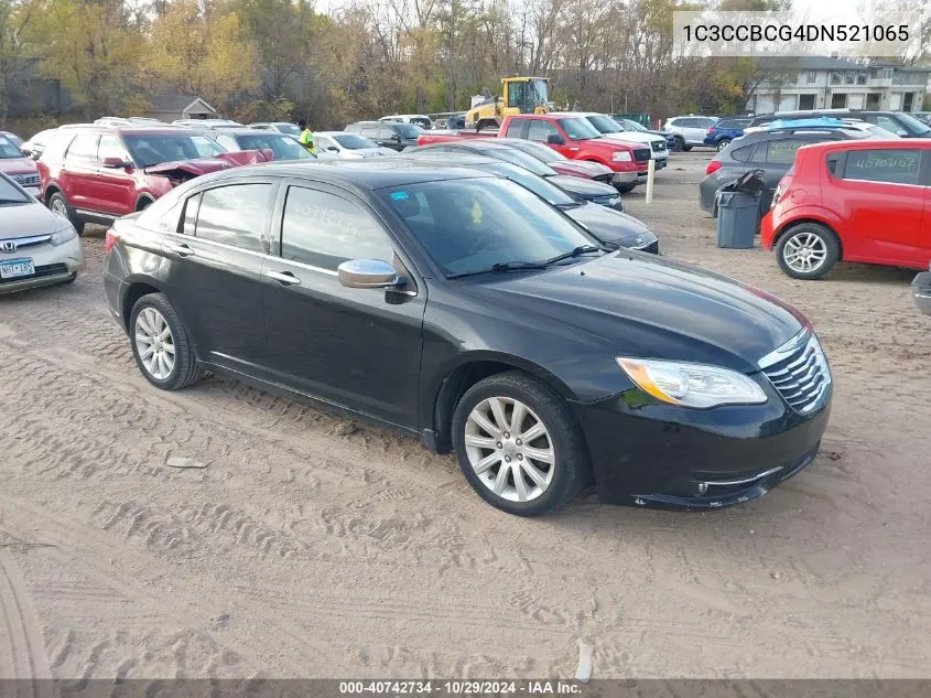 2013 Chrysler 200 Limited VIN: 1C3CCBCG4DN521065 Lot: 40742734