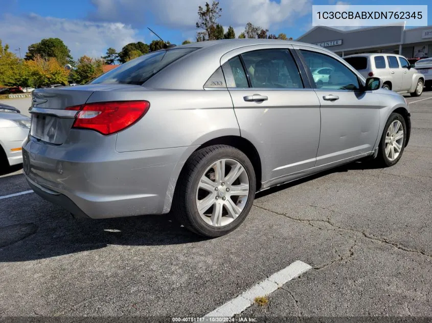 2013 Chrysler 200 Lx VIN: 1C3CCBABXDN762345 Lot: 40751717