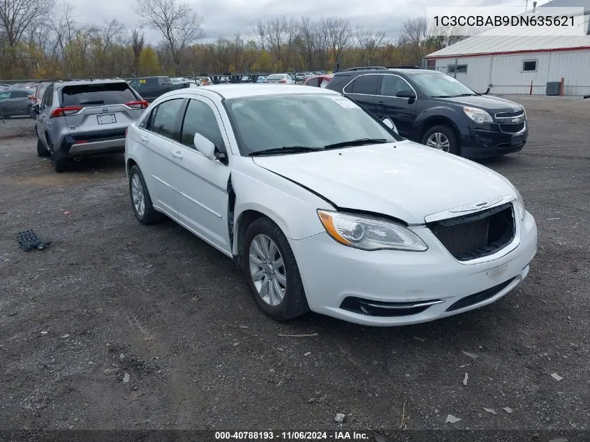 2013 Chrysler 200 Lx VIN: 1C3CCBAB9DN635621 Lot: 40788193