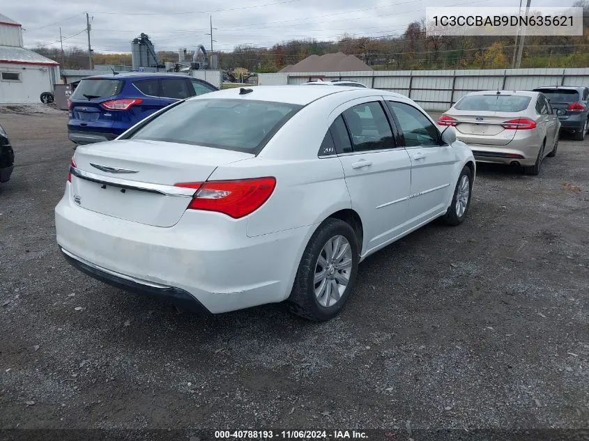 2013 Chrysler 200 Lx VIN: 1C3CCBAB9DN635621 Lot: 40788193