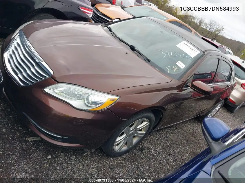 2013 Chrysler 200 Touring VIN: 1C3CCBBB7DN684993 Lot: 40791368