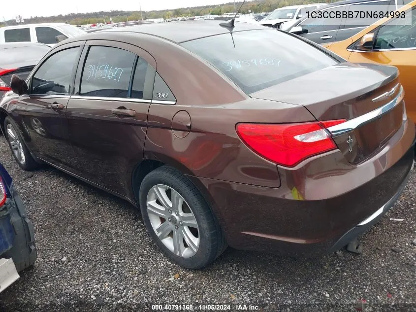 2013 Chrysler 200 Touring VIN: 1C3CCBBB7DN684993 Lot: 40791368