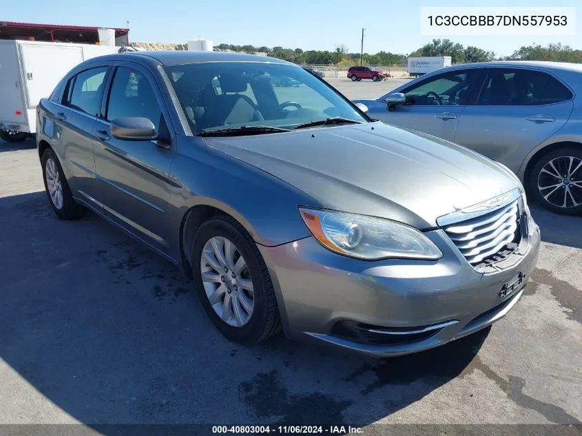 2013 Chrysler 200 Touring VIN: 1C3CCBBB7DN557953 Lot: 40803004