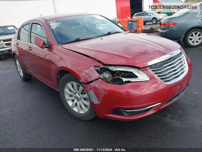 1C3CCBBB2DN595266 2013 Chrysler 200 Touring