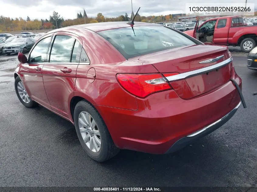 1C3CCBBB2DN595266 2013 Chrysler 200 Touring