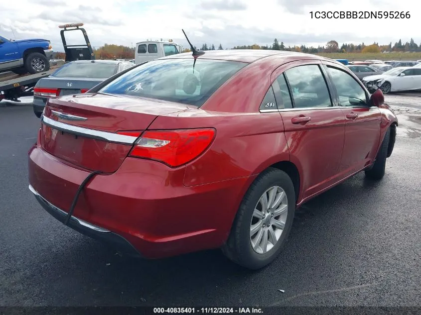 1C3CCBBB2DN595266 2013 Chrysler 200 Touring