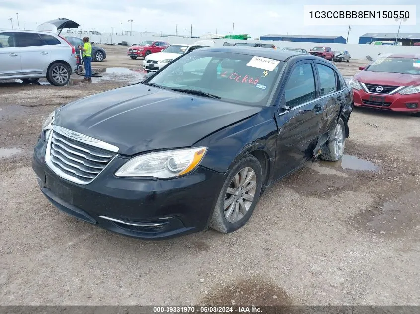 1C3CCBBB8EN150550 2014 Chrysler 200 Touring