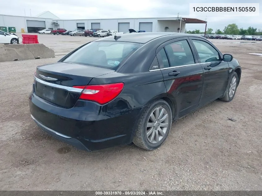 2014 Chrysler 200 Touring VIN: 1C3CCBBB8EN150550 Lot: 39331970