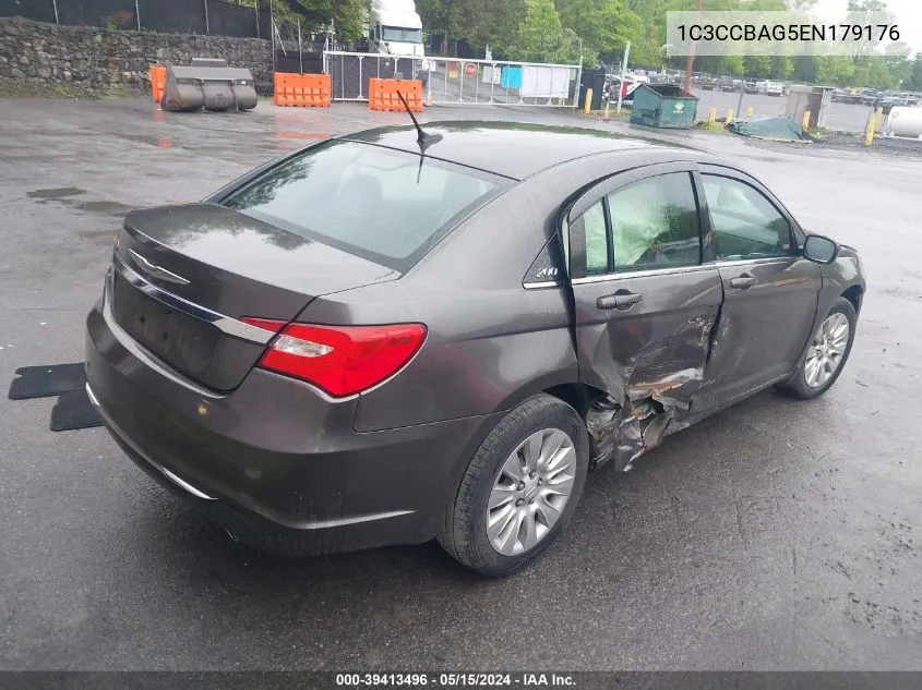 1C3CCBAG5EN179176 2014 Chrysler 200 Lx