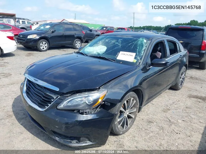 2014 Chrysler 200 Touring VIN: 1C3CCBBG5EN145768 Lot: 39825286