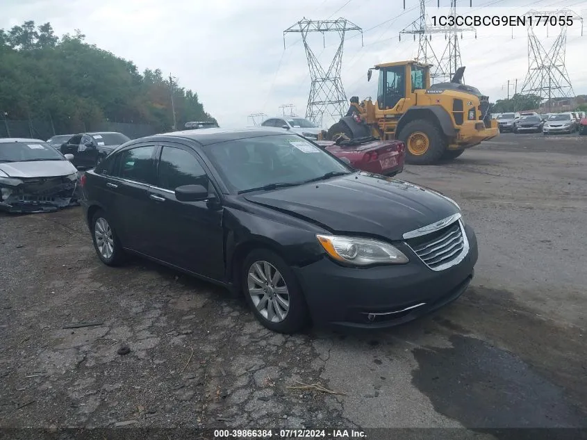 2014 Chrysler 200 Limited VIN: 1C3CCBCG9EN177055 Lot: 39866384