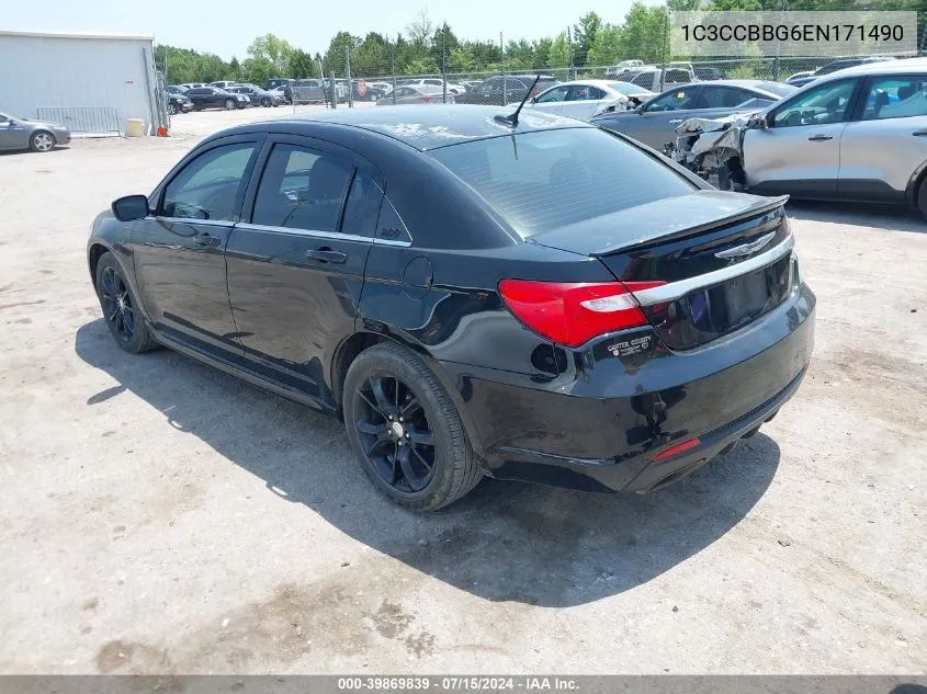 1C3CCBBG6EN171490 2014 Chrysler 200 Touring