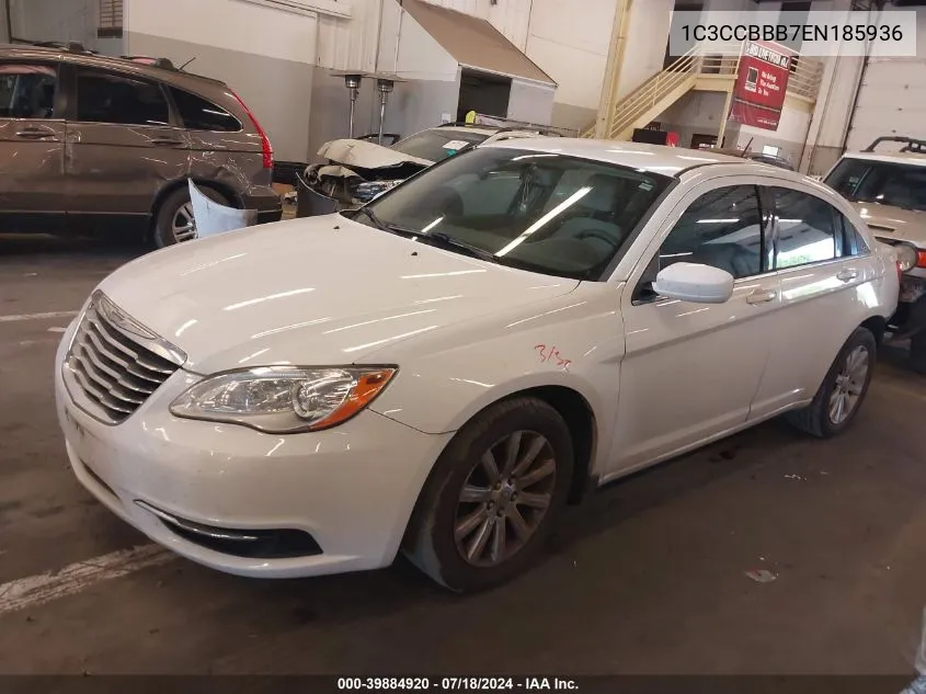 1C3CCBBB7EN185936 2014 Chrysler 200 Touring