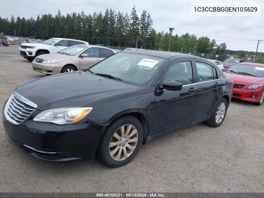 1C3CCBBG0EN105629 2014 Chrysler 200 Touring