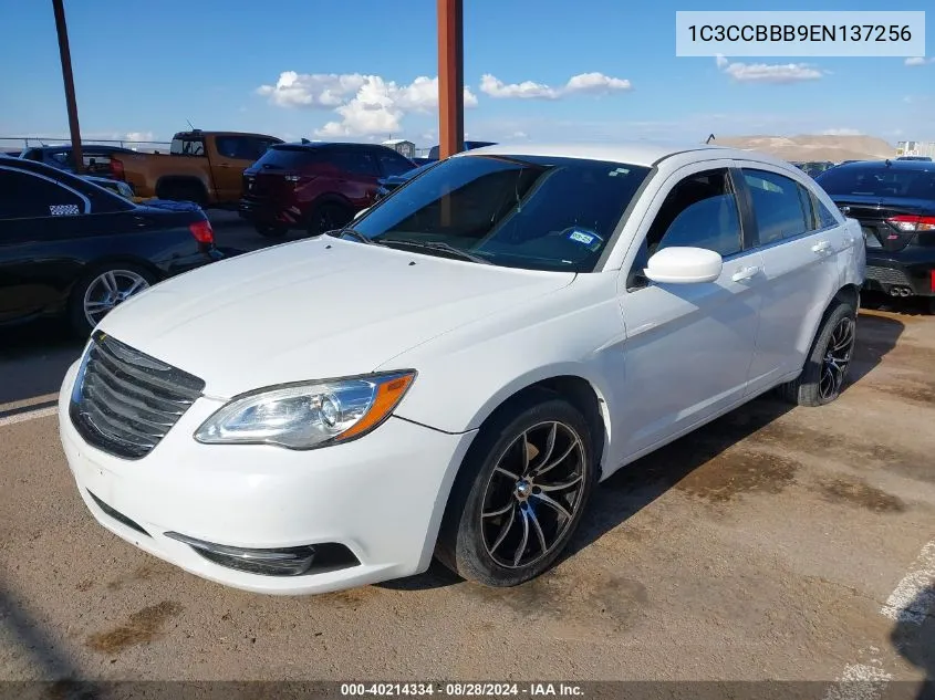 2014 Chrysler 200 Touring VIN: 1C3CCBBB9EN137256 Lot: 40214334