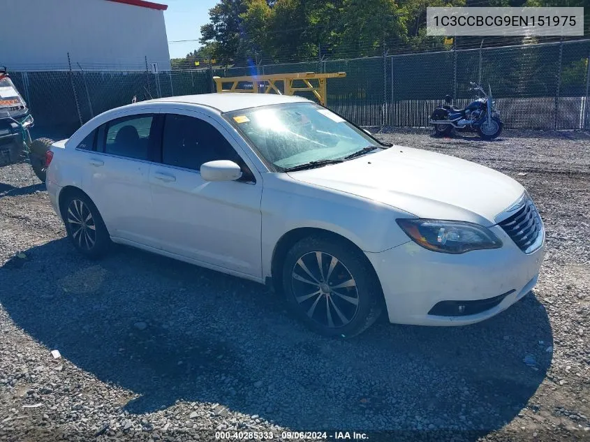 2014 Chrysler 200 Limited VIN: 1C3CCBCG9EN151975 Lot: 40285333