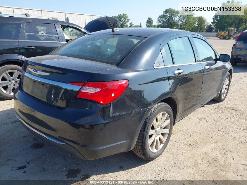 1C3CCBCG0EN153338 2014 Chrysler 200 Limited