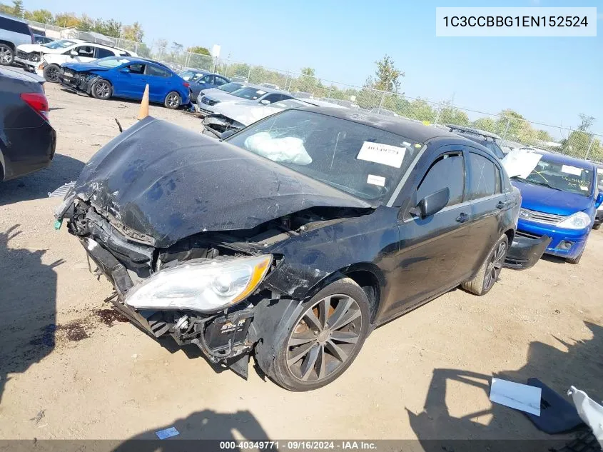 2014 Chrysler 200 Touring VIN: 1C3CCBBG1EN152524 Lot: 40349771