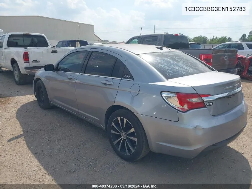 1C3CCBBG3EN152783 2014 Chrysler 200 Touring