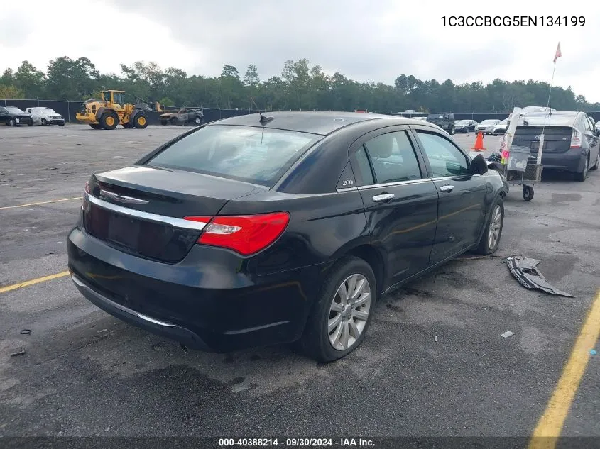 2014 Chrysler 200 Limited VIN: 1C3CCBCG5EN134199 Lot: 40388214