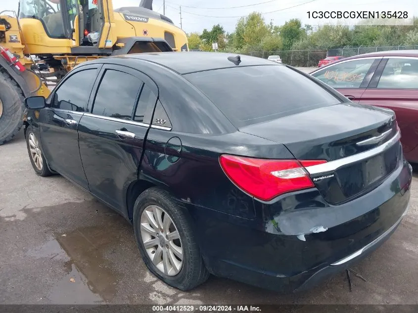 1C3CCBCGXEN135428 2014 Chrysler 200 Limited