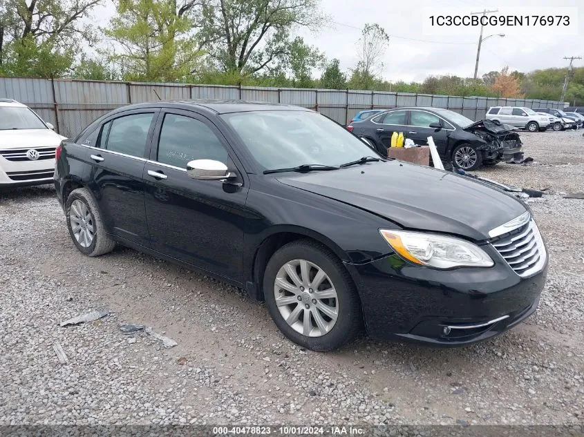 2014 Chrysler 200 Limited VIN: 1C3CCBCG9EN176973 Lot: 40478823