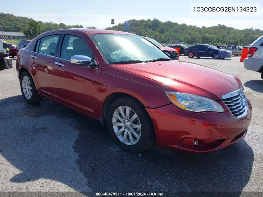 2014 Chrysler 200 Limited VIN: 1C3CCBCG2EN134323 Lot: 40479911