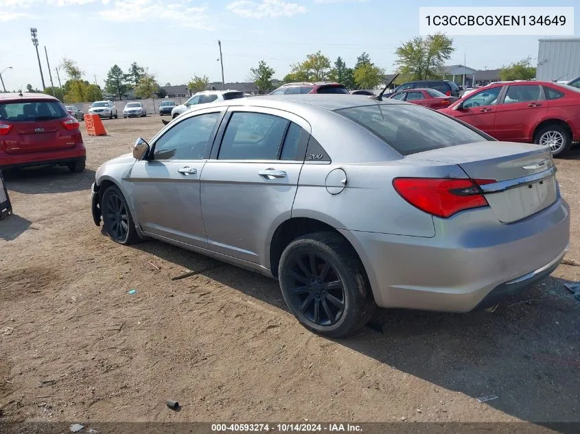 1C3CCBCGXEN134649 2014 Chrysler 200 Limited