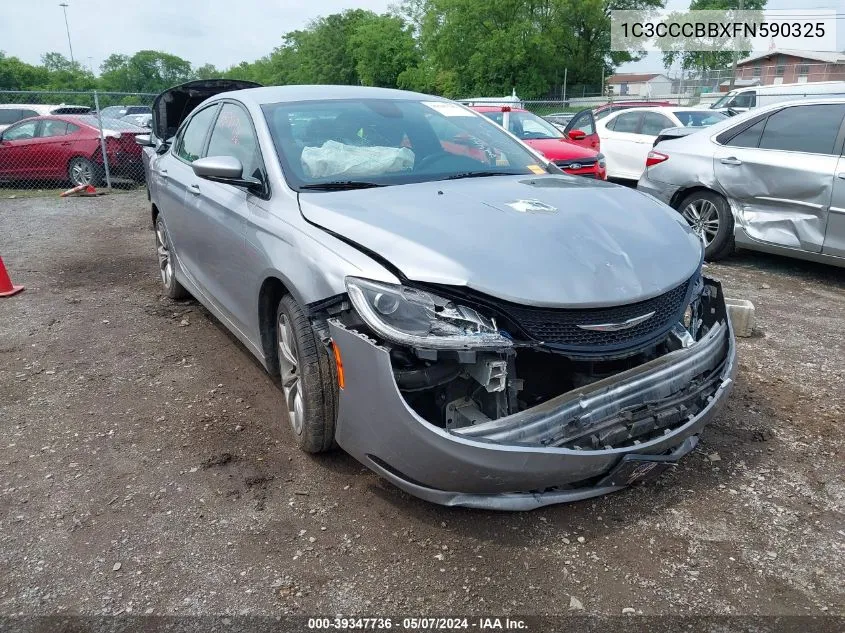 1C3CCCBBXFN590325 2015 Chrysler 200 S