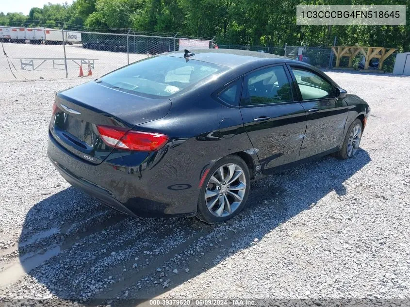 1C3CCCBG4FN518645 2015 Chrysler 200 S